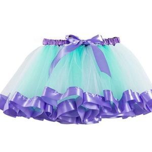 NEW PURPLE/TEAL TULLE/SILKY TUTU
